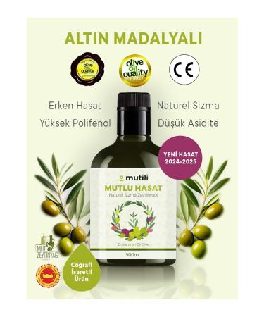 Mutili New Season 500ml Natural Extra Virgin Olive Oil Mut Olive Oil