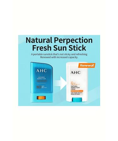 AHC Natural Perfection Fresh Sun Stick 17g - Buy Online on GoSupps.com