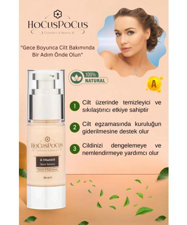 HOCUS POCUS Vitamin A night serum - Buy Online on GoSupps.com