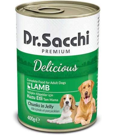 Dr. Sacchi Lamb Adult Dog Canned Food 400 gr X 12 Pieces