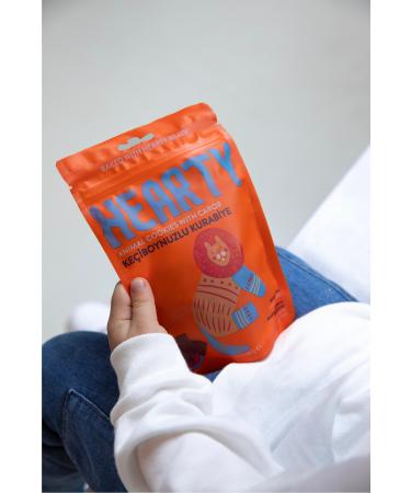 Hearty 4 Pack Carob Cookies 60g Sugar-free Additive-free Healthy Snack for Kids - Buy Online on GoSupps.com