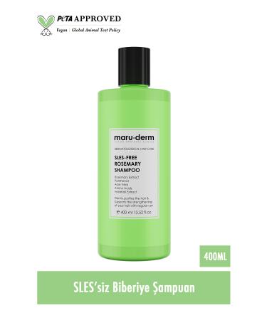 Maru.Derm Maruderm SLES-Free Rosemary Shampoo 400 ML | Sulfate-Free Salt-Free Vegan Shampoo - Buy Online on GoSupps.com