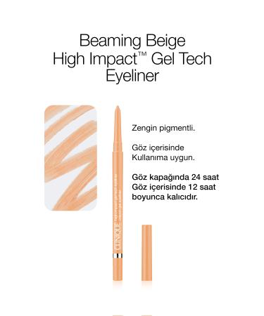 Clinique High Impact Gel Tech Eyeliner - Beaming Beige