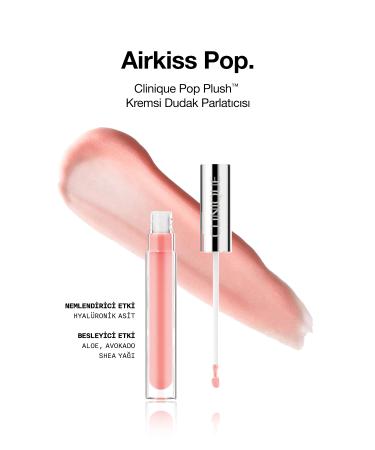 Clinique Pop Plush Creamy Lip Gloss - Airkiss Pop