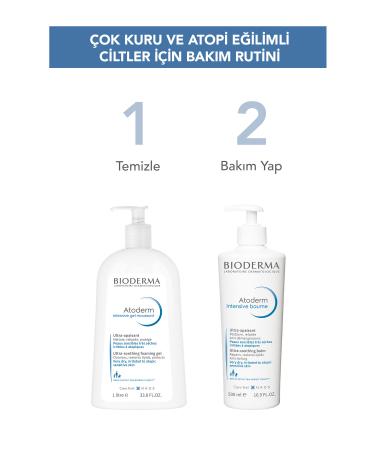 Bioderma Atoderm Intensive Foaming Gel 1 L - Buy Online on GoSupps.com