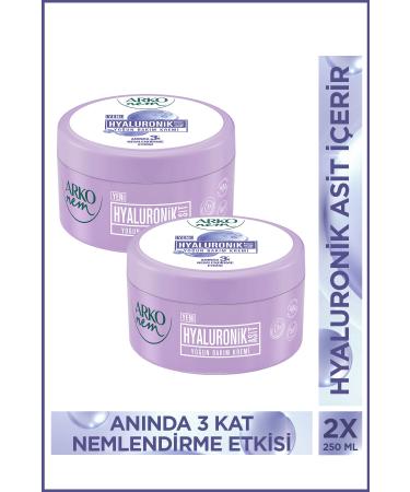Arko Nem Intensive Care Cream Hyaluronic Acid 2x250 Ml