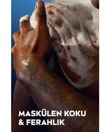 NIVEA Men Men's Deep Dimension Bath and Shower Gel 500ml 3 in 1 Complete Care Body Hair and Face - Buy Online on GoSupps.com