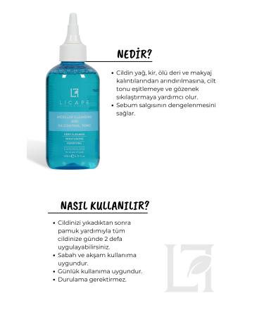 Licape Pore Tightening Purifying and Oil Balancing Tonic 200ml - Buy Online on GoSupps.com