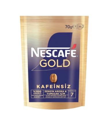 Nescafe Gold Decaf Decaffeinated Instant Coffee 70G