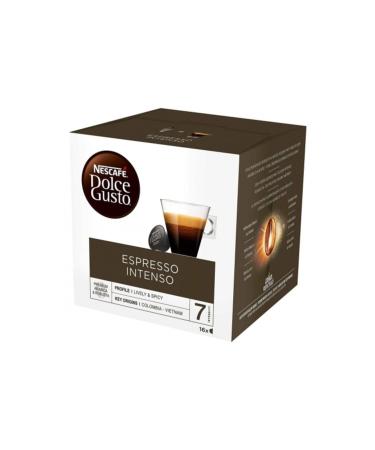 Nescafe Dolce Gusto Coffee Espresso Intenso 16 Capsules