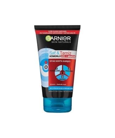 Garnier Blackhead Reducing Skin Intensive Purifying Cleansing Peeling Mask 150ml min.206 - Buy Online on GoSupps.com