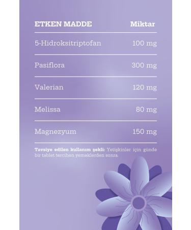 MDC Pasivalem 5-htp Food Supplement 30 Tablets (5-HTP PASSIFLORA VALERIAN MELISA MAGNESIUM) - Buy Online on GoSupps.com