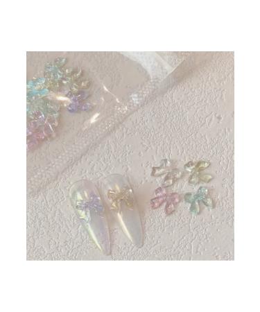 Mia Professional Charm Bow Hologram Purple 10 pcs