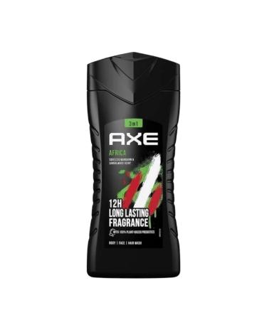 Axe Dark Temptation Shower Gel & Africa 3in1 Men's Shower Gel 250ML 3 Piece Set - Buy Online on GoSupps.com