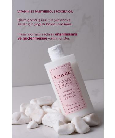 The Youvex Strengthening Nourishing and Repairing Hair Care Mask 250 ml - Buy Online on GoSupps.com