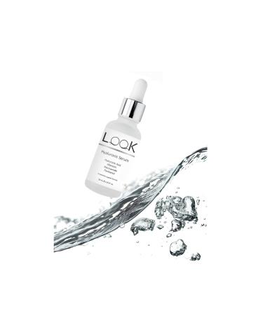 Look Hyaluronic Serum Moisturizing Regenerating Softening Ha B3 B5 Vitamin E Protective Skin Care Serum - Buy Online on GoSupps.com