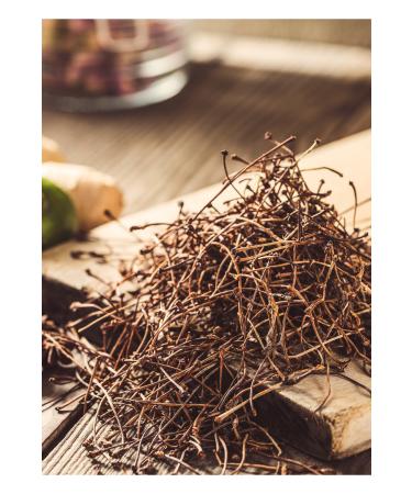 Efsoon Organics Dried Cherry Stalk Cherry Stalk Tea Sticky Cherry Stalk Cerasus Avium 250 g - Buy Online on GoSupps.com