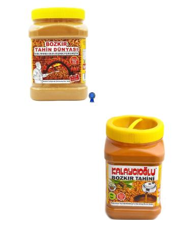 Kalayc o lu Bozk r Tahini World 935 gr + Bran-Free Tahini 935 gr SET OF 2