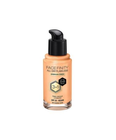 Max Factor Facefinity 3in1 Foundation No: 70 Warm Sand