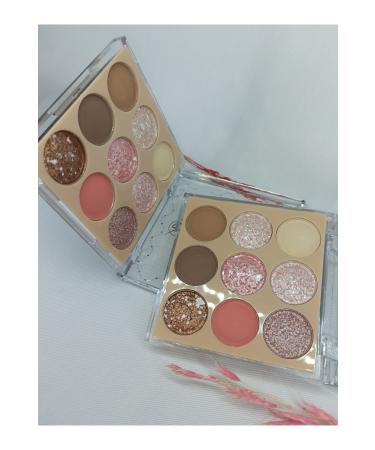 THEHAPPYCH C Pastel Series Eyeshadow Palette (EYESHADOW PALETTE) 9-pack