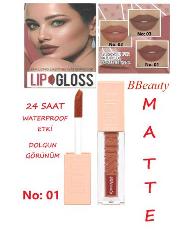 BBeauty Lifter 24 Hour Waterproof & Plumping Effect Permanent Matte Liquid Lipstick Matte Lipgloss