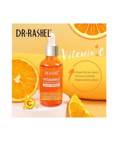 DR.RASHEL Vitamin C Brightening and Anti-Aging Face Serum 50ml - Buy Online on GoSupps.com