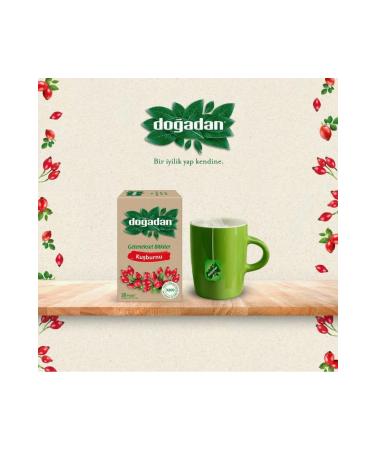 80 Rosehip Cup Tea Bags from Nature - Buy Online on GoSupps.com