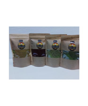 Sanliurfa spices MUST-HAVE 4-PIECE (CUMIN-CHIP-FLAKES-THYME-MINT) 500 GR