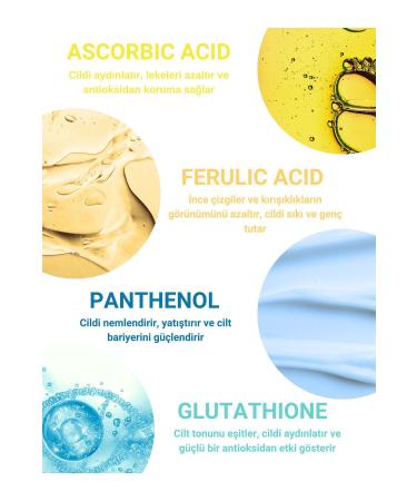 The Vivia Anti-Spot Brightening Vitamin C Serum Glutathione Ascorbic Acid 5% Ferulic Acid 30 ml - Buy Online on GoSupps.com