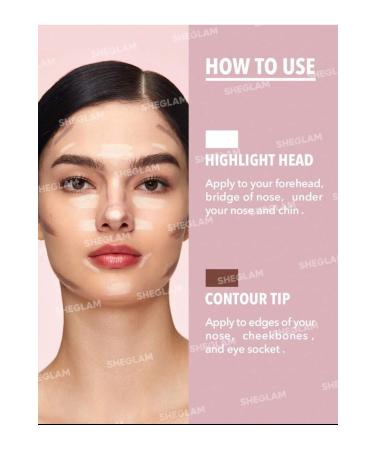 SHEGLAM - contour highlighter stick - Buy Online on GoSupps.com