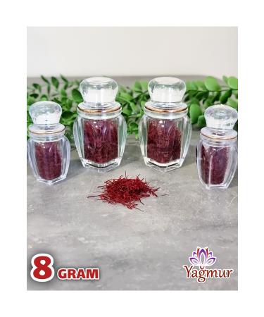 Rain Saffron! Sargol first class Iranian saffron 8 grams