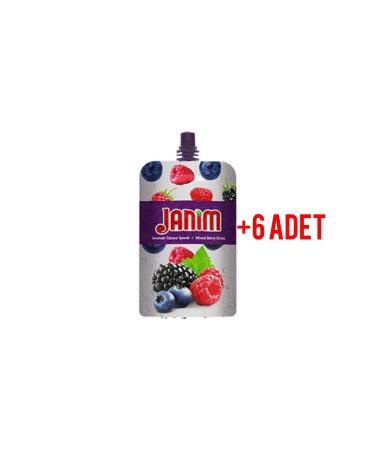 samyang Janim Flavored Non-carbonated Drink Mixed Berry Drink 200ml x6Pcs