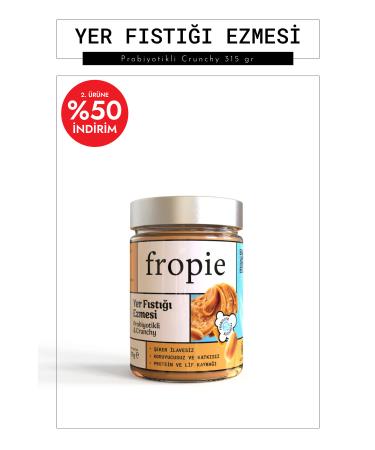 FROPIE Peanut Butter - Probiotic Crunchy 315 gr
