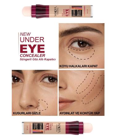 MAQYA Cosmetics Intensive Concealer Nourishing Brightening Sponge Under Eye Concealer (MEDIUM TONE) - Buy Online on GoSupps.com