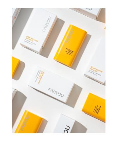 FabYou Aqua Relaxing Sunscreen Stick Spf50 Pa Application Over Makeup Caring Protection - Buy Online on GoSupps.com