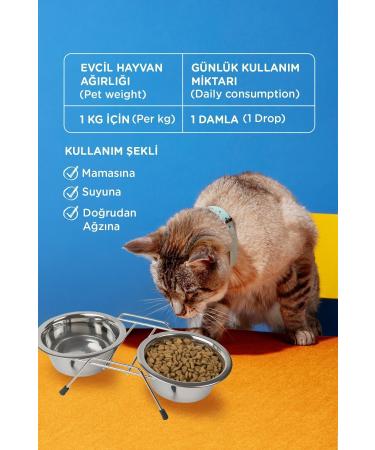 Metapet Multivitamin Drops for Cats Hair Joint Glucosamine Skin Health Support Water / Food - Buy Online on GoSupps.com