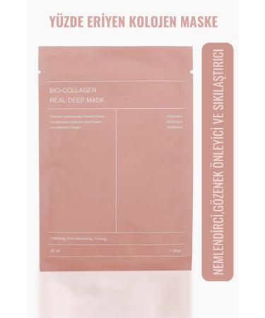Missey Korean Transparent Mask Natural Collagen Skin Mask Instant Skin Glow and Deep Moisture 5 Pieces - Buy Online on GoSupps.com
