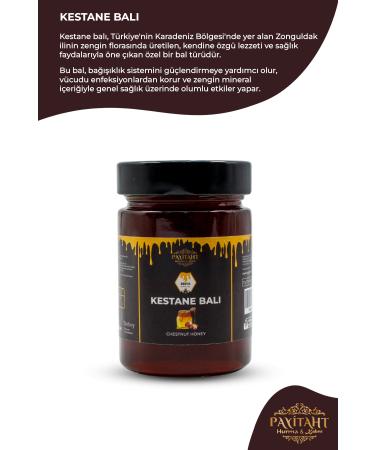 payitaht date chestnut honey zonguldak region infection protection mineral immune boosting glass jar 460g - Buy Online on GoSupps.com
