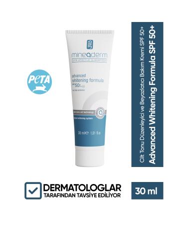 mineaderm Skin Tone Corrector and Whitening Care Cream Spf 50+ /advanced Whitening Formula Spf50+