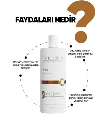 mineaderm Detox Shampoo 300/ Detox Shampoo - Buy Online on GoSupps.com