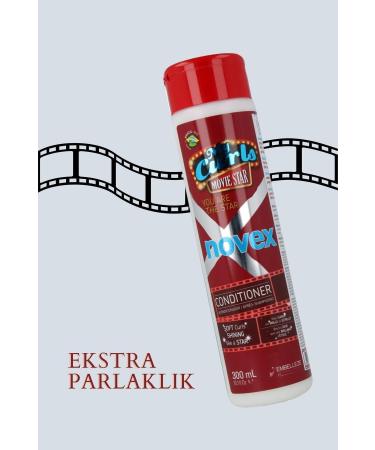 NOVEX My Curls Movie Star - Extra Shine Conditioner for Curly Wavy Hair 300ml - Buy Online on GoSupps.com