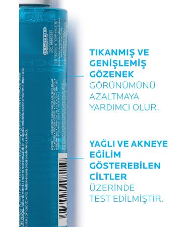 La Roche Posay Effaclar Toner Oily/Acne Prone Skin Pore Tightener 200ml X2 - Buy Online on GoSupps.com