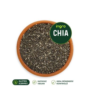 Ingro Gluten Free Chia Seeds 600 G