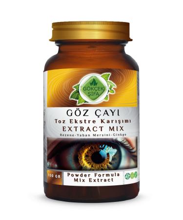 Gokcek Healing Eye Tea Powder Extract Mixture 30 gr. Glass Jar - Buy Online on GoSupps.com