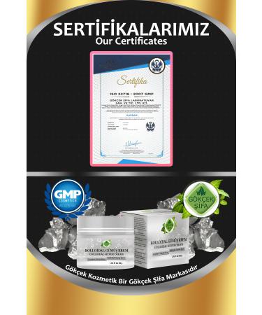 Gokcek Healing Colloidal Silver Cream - Buy Online on GoSupps.com