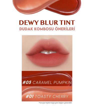 CLIO Blur Effect Moisturizing Light Textured Tint CLIO Dewy Blur Tint (01 Toasty Cherry) - Buy Online on GoSupps.com
