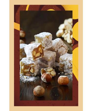 Mim and More Hazelnut Turkish Delight 200 Gr - Buy Online on GoSupps.com