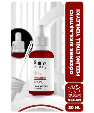 Shiny Glossy AHA & BHA Peeling Skin Serum 30 ml