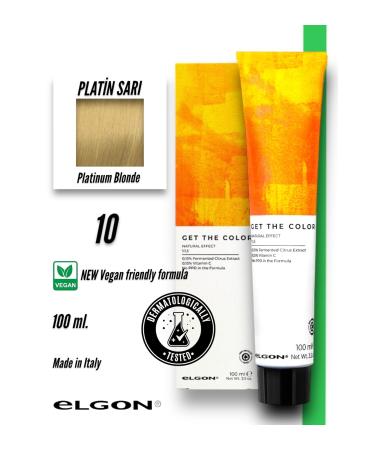 Elgon Get The Color 10 Professional Hair Dye (100 ml.) (Oxidizer-Free)