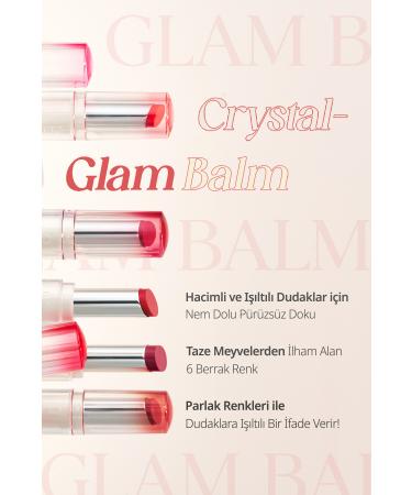 CLIO Intensely Pigmented and Shiny Lip Balm Clio Crystal Glam Balm (04 Honey Apple) - Buy Online on GoSupps.com